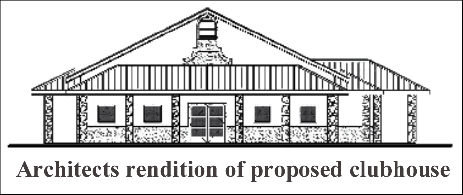 Architects Rendition of proposed Clubhouse